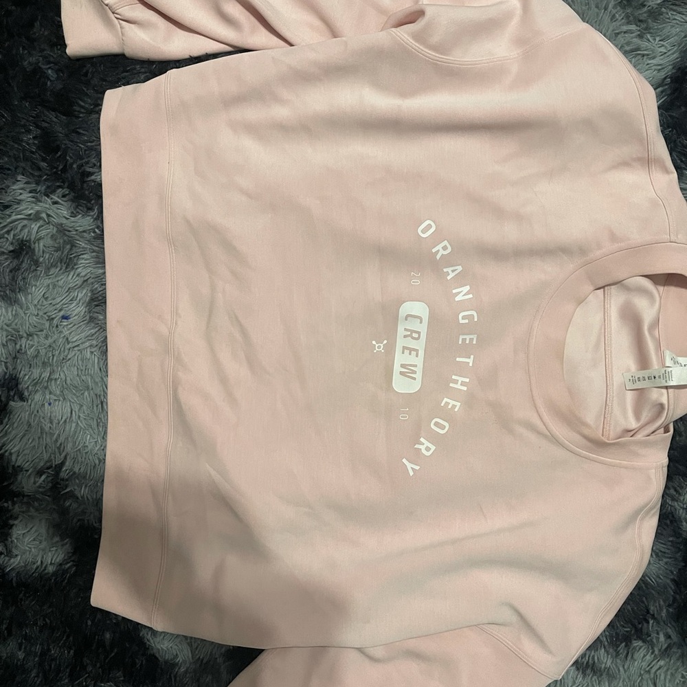 Orangetheory Pink Lululemon Crewneck